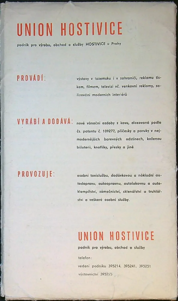 Katalog Výstava historických automobilů a motocyklů Praha 11.-21.6.1969