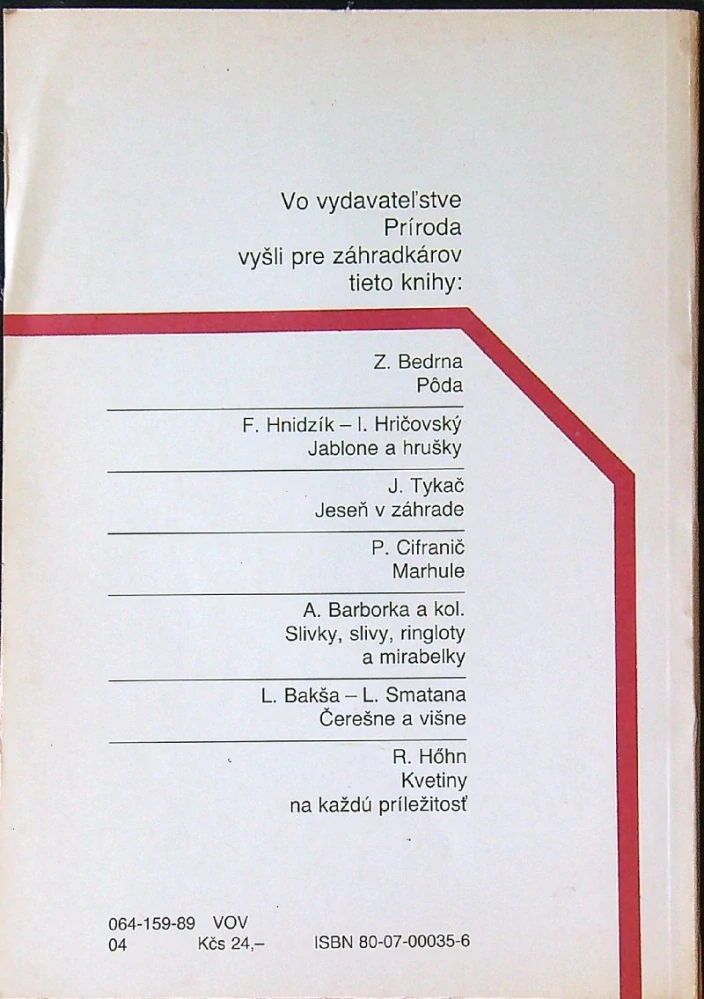 Výroba ovocných vín a nápojov v domácnosti 1989