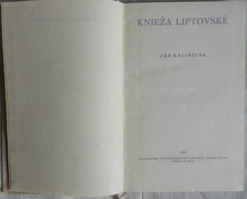 Knieža liptovské