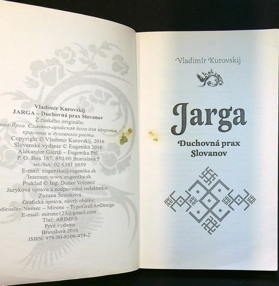 Jarga - Duchovná prax Slovanov