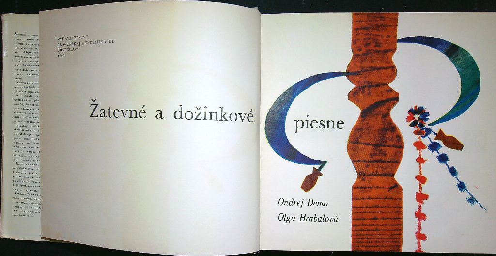 Žatevné a dožínkové piesne