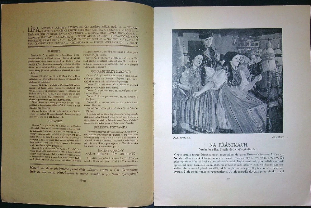 Lípa - leden 1926