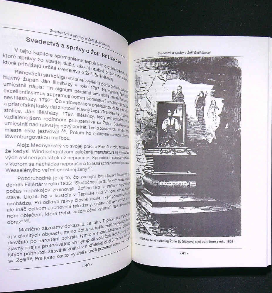 Žofia Bošňáková a Teplička nad Váhom