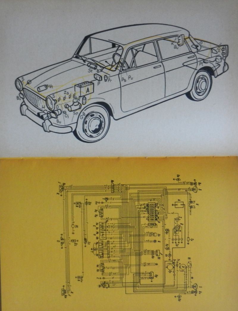Schémata elektrického zapojení osobních automobilů I.