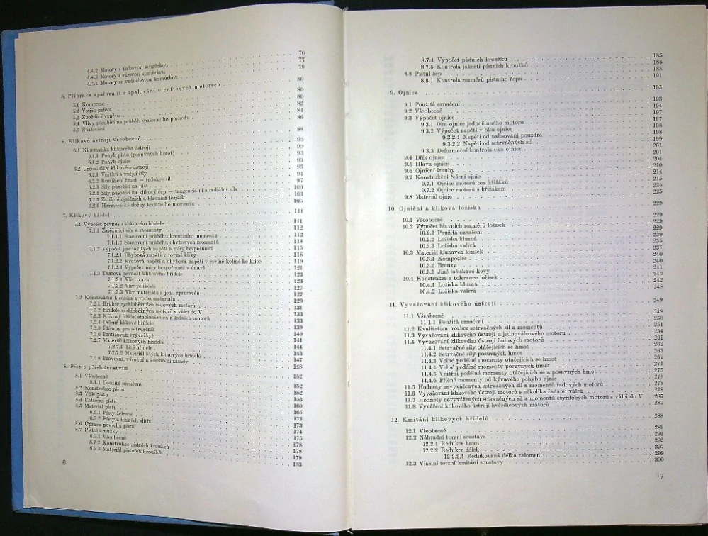 Naftové motory čtyřdobé 1. díl 1962