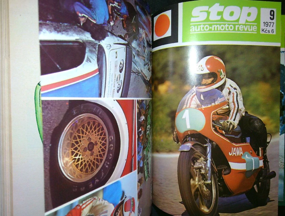 Časopis STOP Auto moto revue 1977