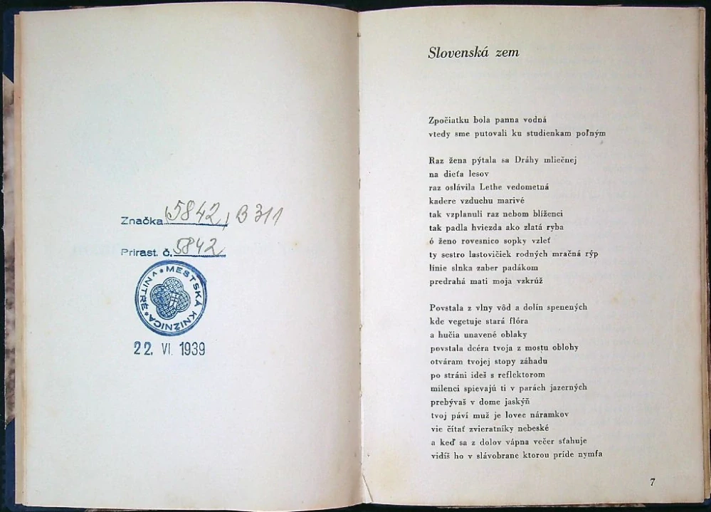 Mesto s ružou 1939