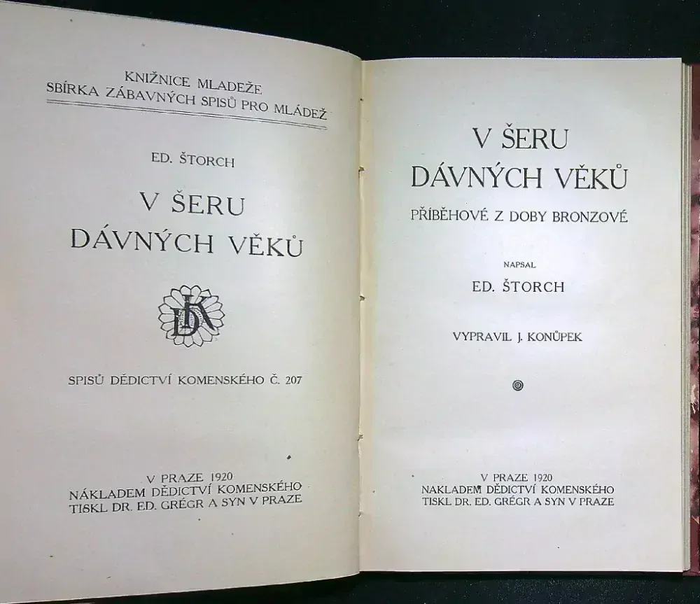 Z minulých věků, V šeru dávných věků