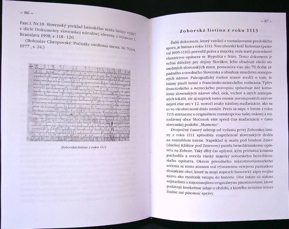 Reálie a personálie Nitry