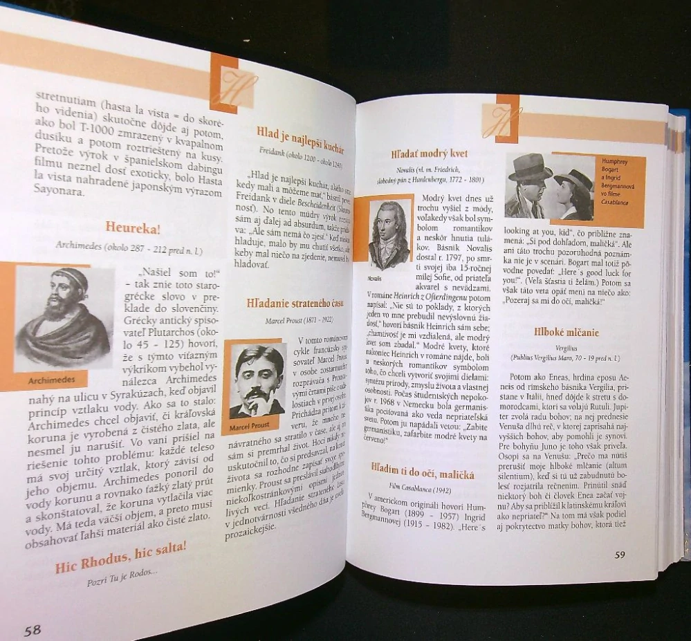 Najznámejšie výroky, citáty, príslovia