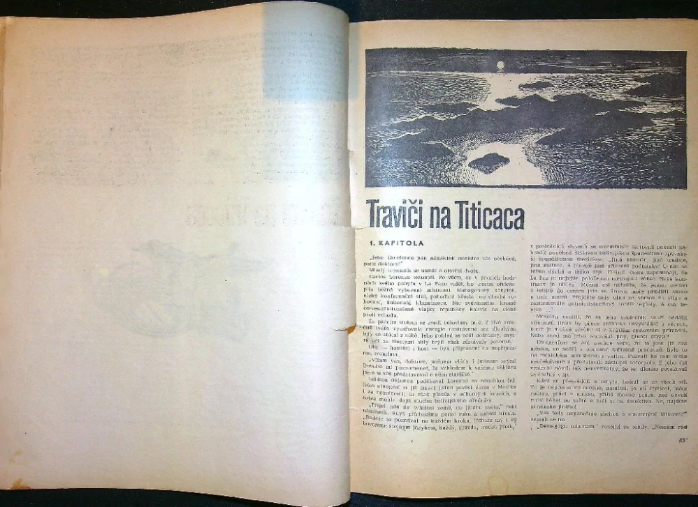 Stezka do Dakoty, Traviči na Titicaca