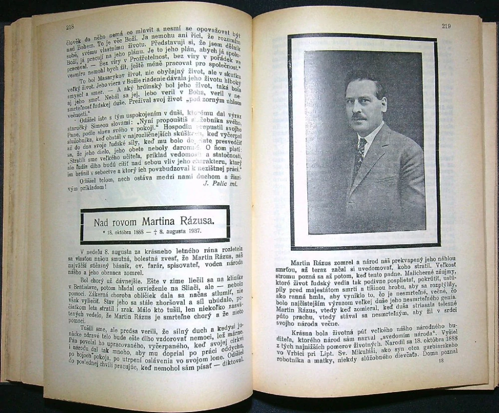 Evanjelický posol zpod Tatier 1937