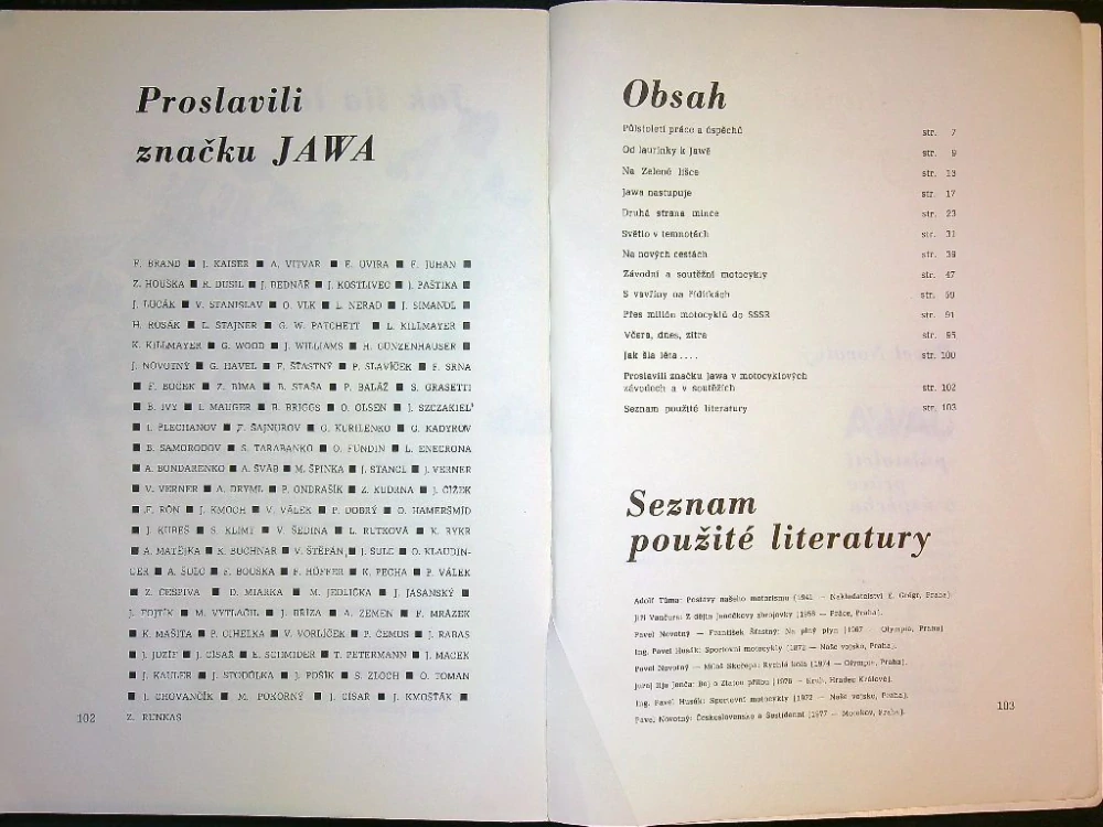 Jawa půlstoletí práce a úspěchů