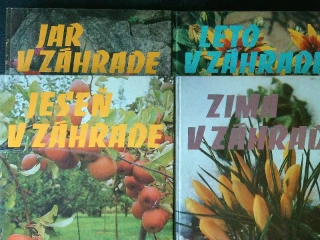 Jar, leto, jeseň, zima v záhrade