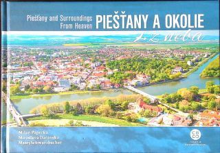 Piešťany a okolie z neba