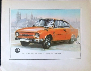 Škoda typ 110 R coupé 1970